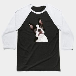 Cute Boston Terrier Dog for Boston Terrier Owner Baseball T-Shirt
